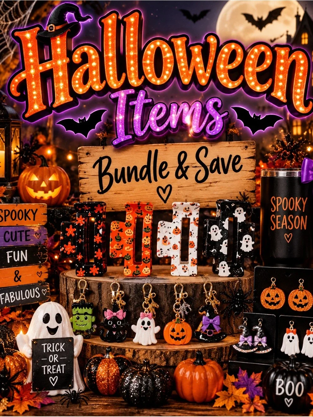 Halloween Items- Bundle and save